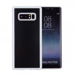 Wholesale Galaxy Note 8 Magic Anti-Gravity Material Case Sticks to Smooth Surface (White)